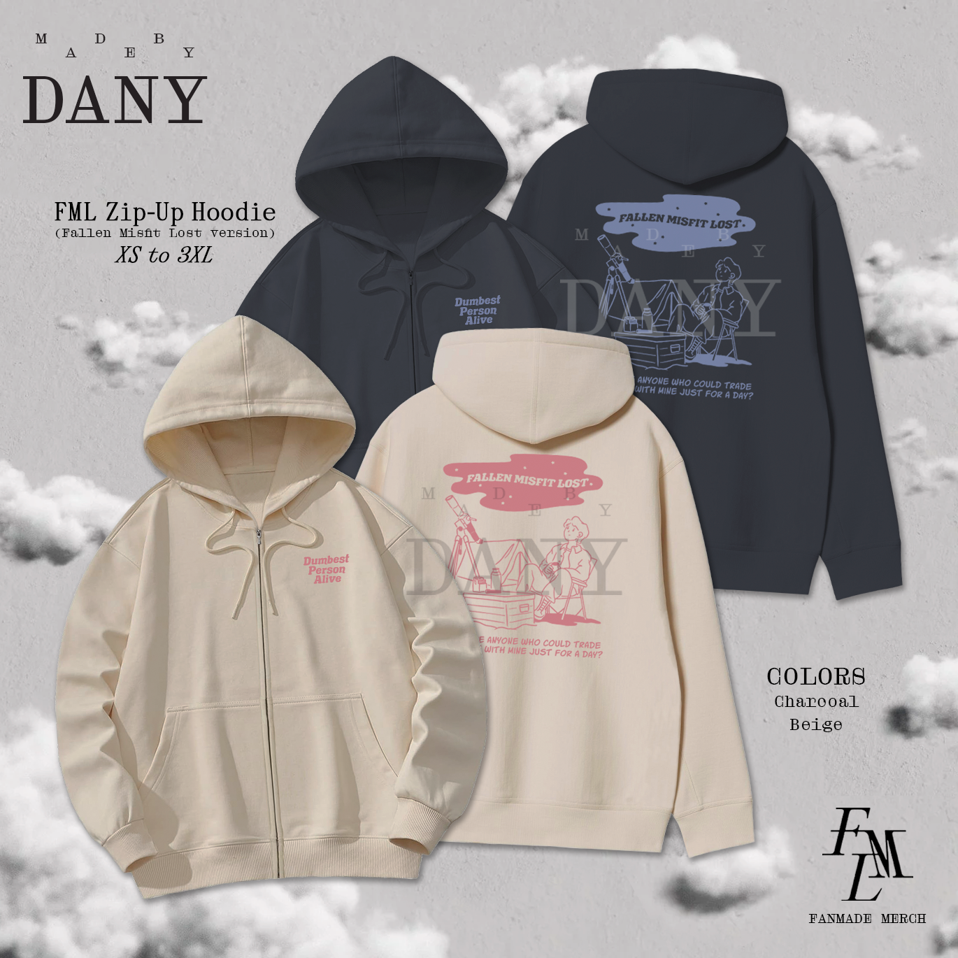 Fallen Misfit Lost Hoodie | FML