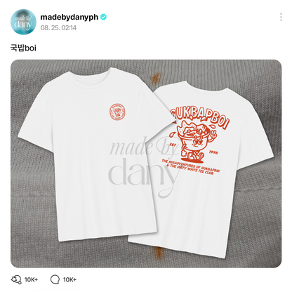 Shirt | #dirtywhiteteeclub