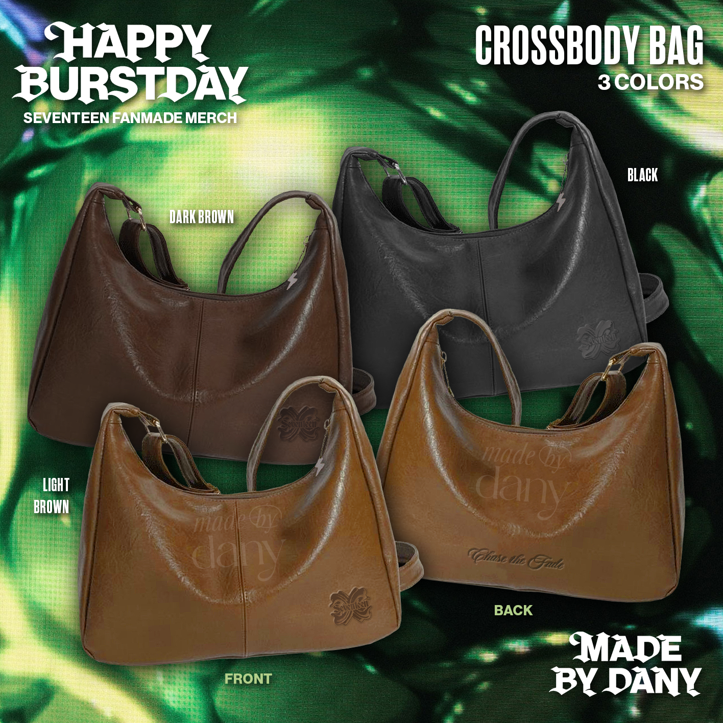 [PRE-ORDER] Crossbody Bags | Happy Burstday