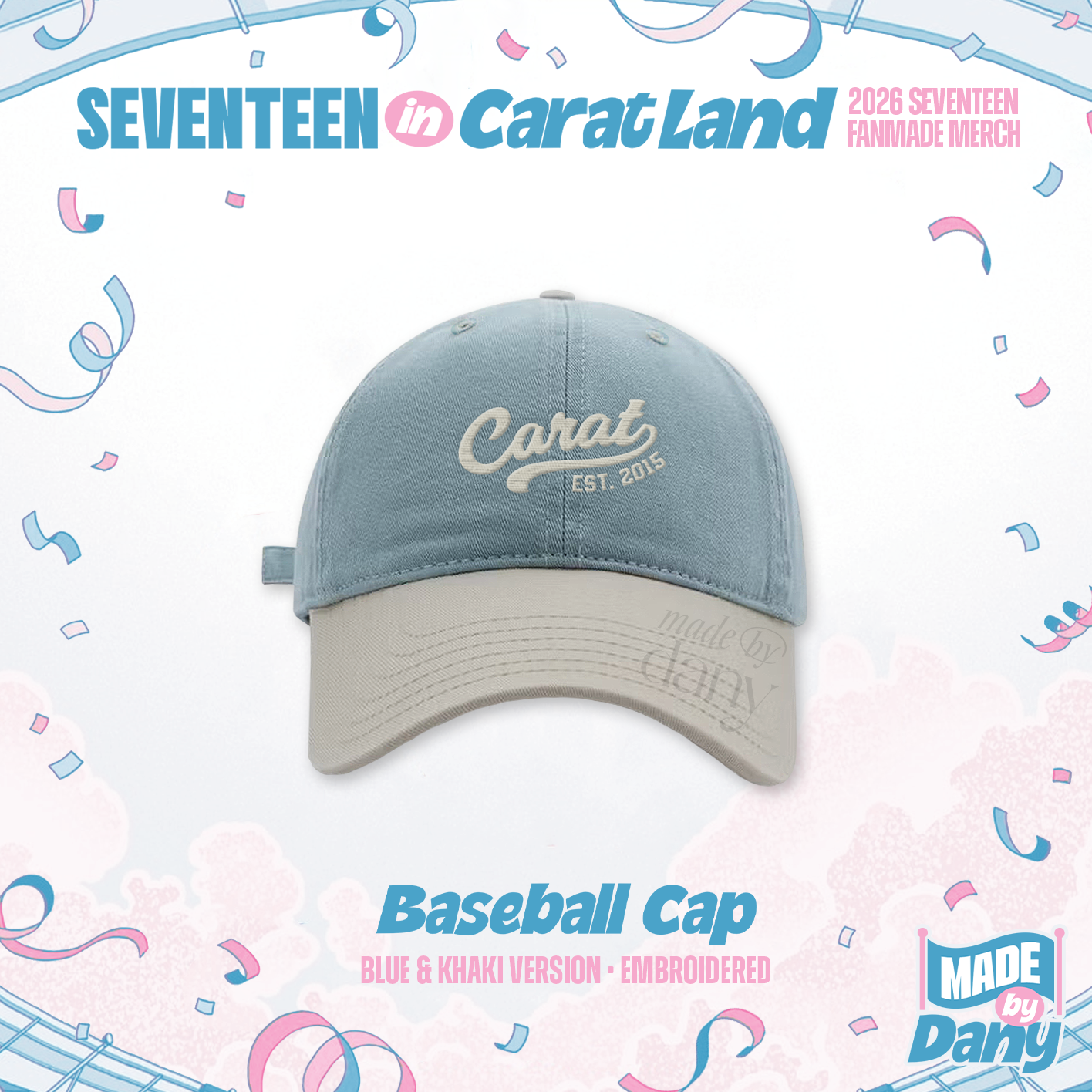 [Pre-Order] Baseball Caps | Carat Land 2026