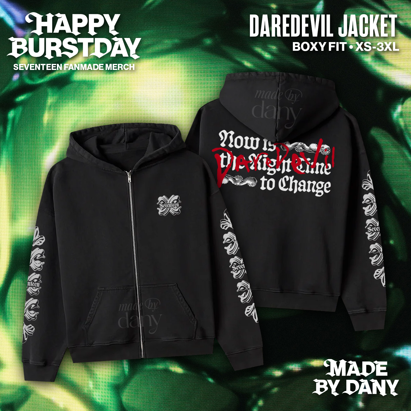 [PRE-ORDER] Daredevil Jacket | Happy Burstday