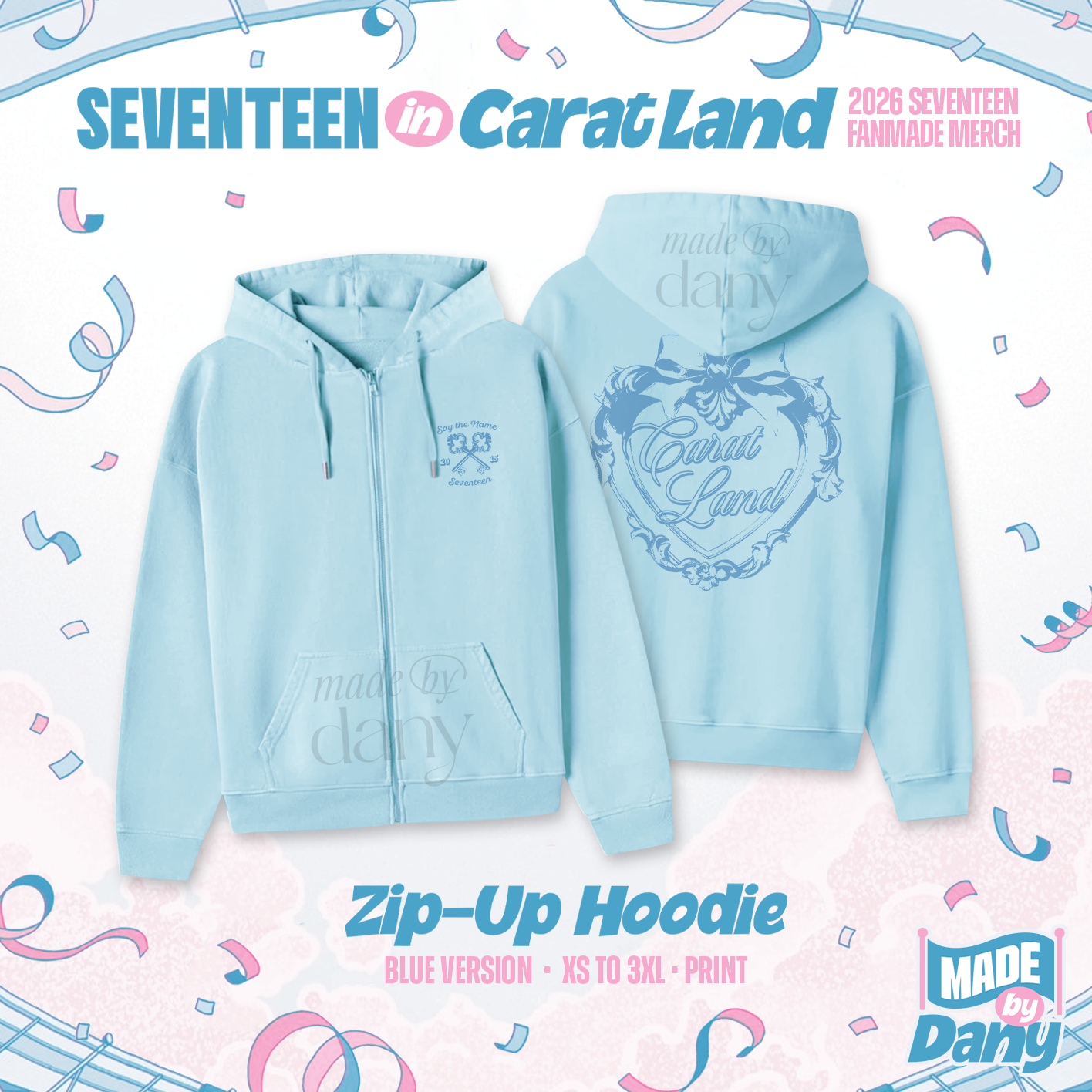 [Pre-Order] Hoodies | Carat Land 2026