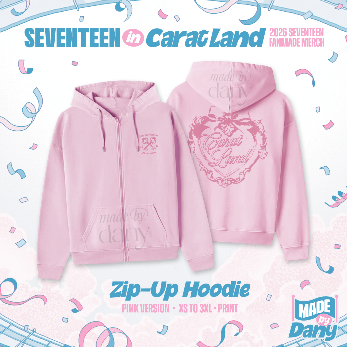 [Pre-Order] Hoodies | Carat Land 2026