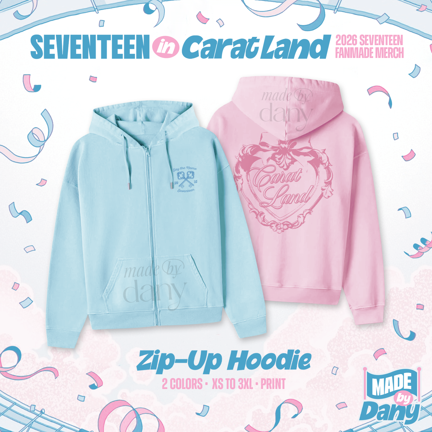 [Pre-Order] Hoodies | Carat Land 2026