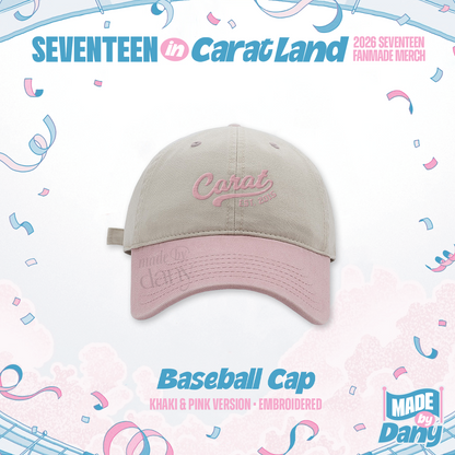 [Pre-Order] Baseball Caps | Carat Land 2026