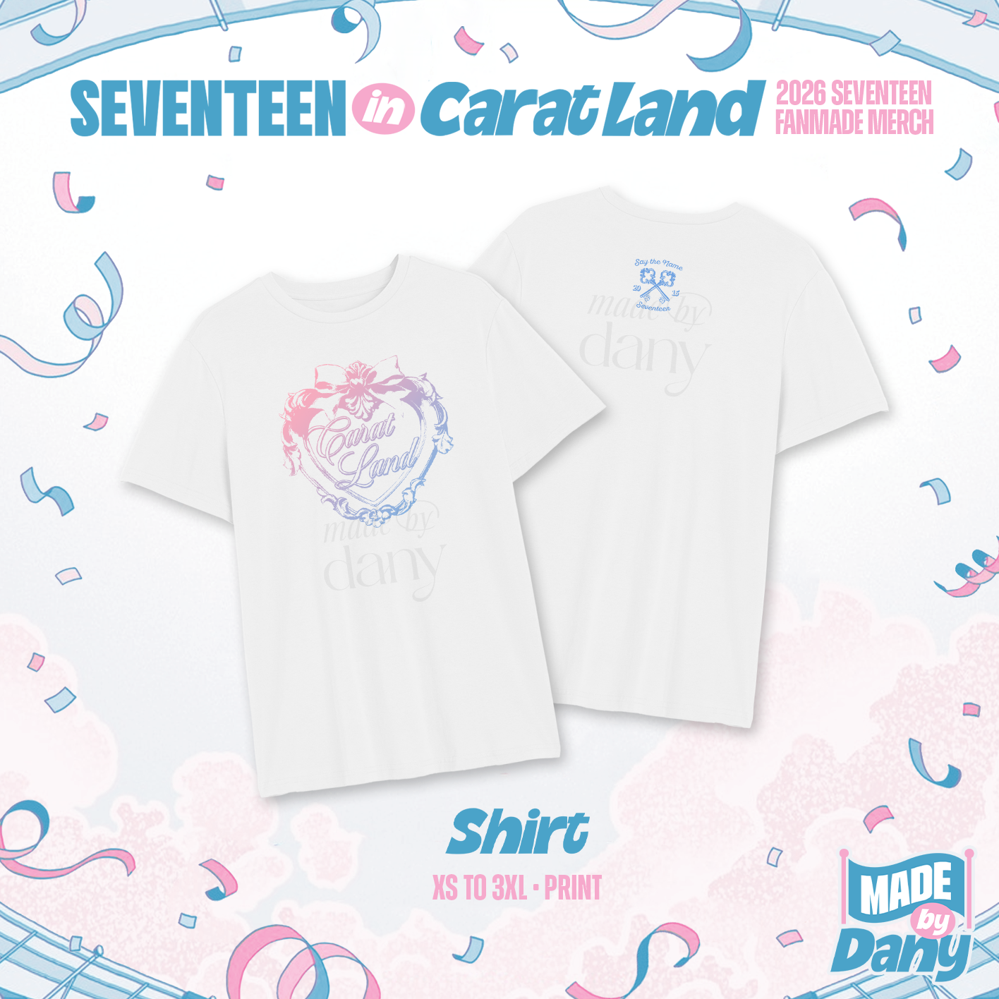[Pre-Order] Shirt | Carat Land 2026