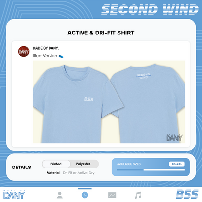 Active & Dri-Fit Shirt | BSS Second Wind