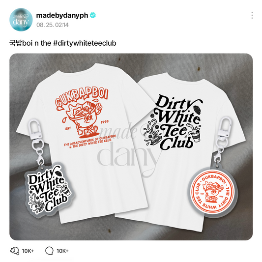 Shirt | #dirtywhiteteeclub