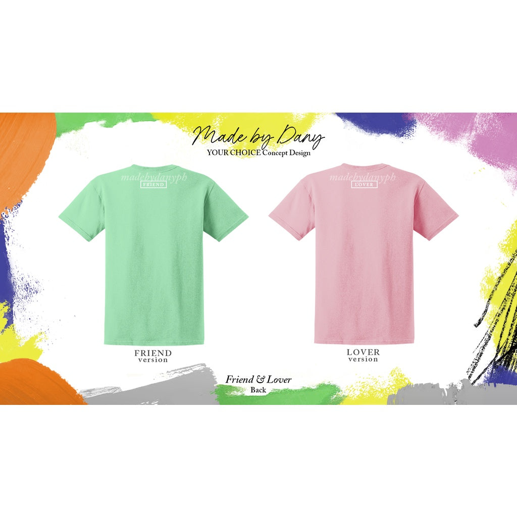 Friend & Lover Shirts | Your Choice