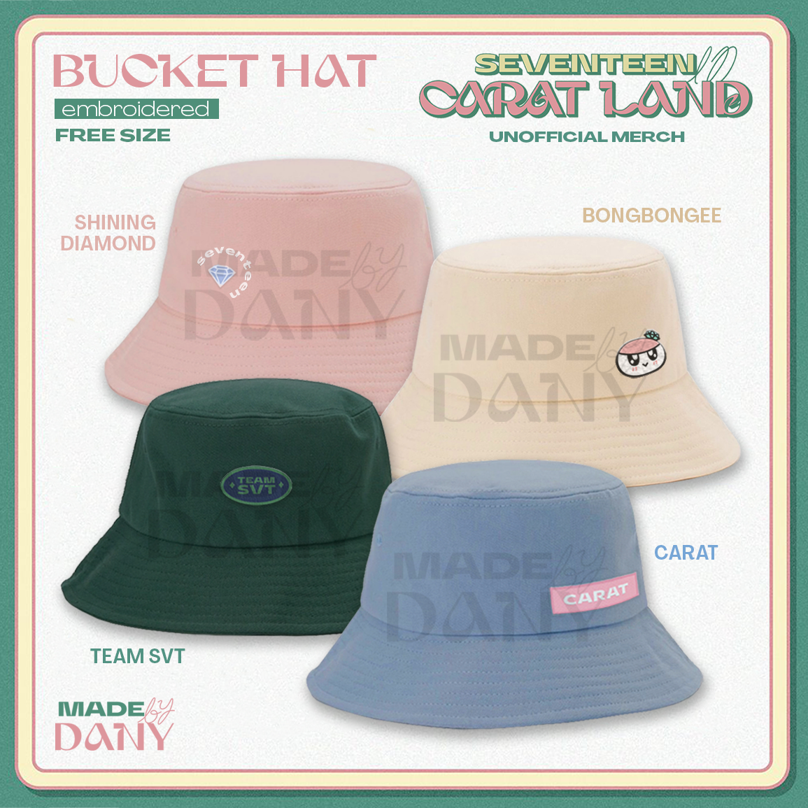 Bucket Hat | Carat Land 2022