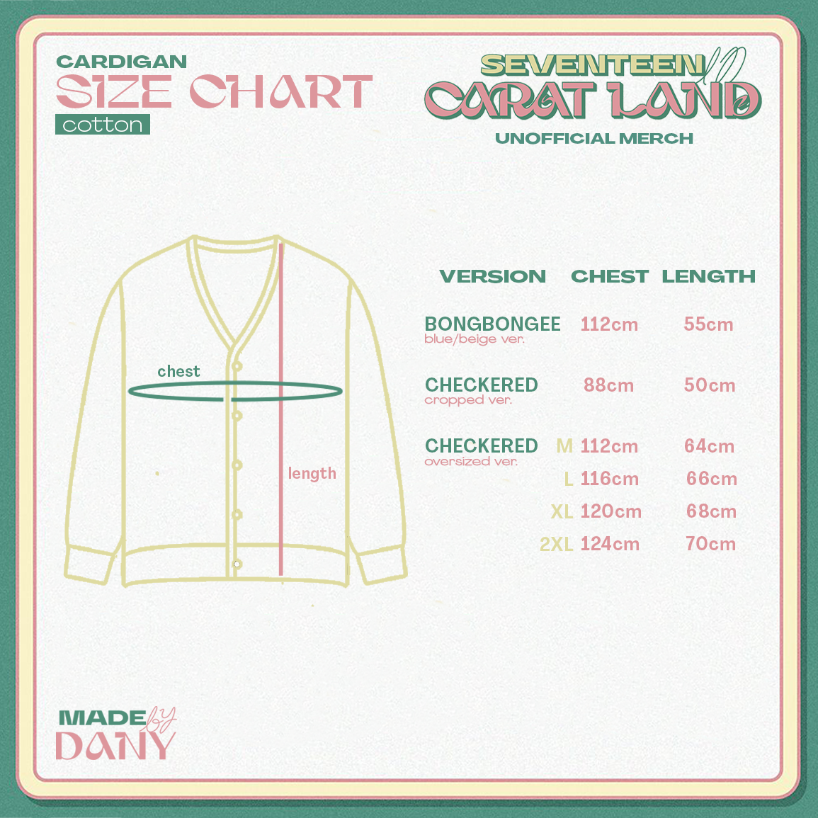 Checkered Cardigan | Carat Land 2022