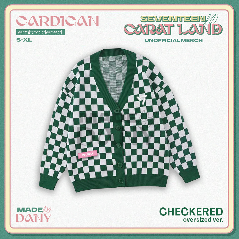 Checkered Cardigan | Carat Land 2022