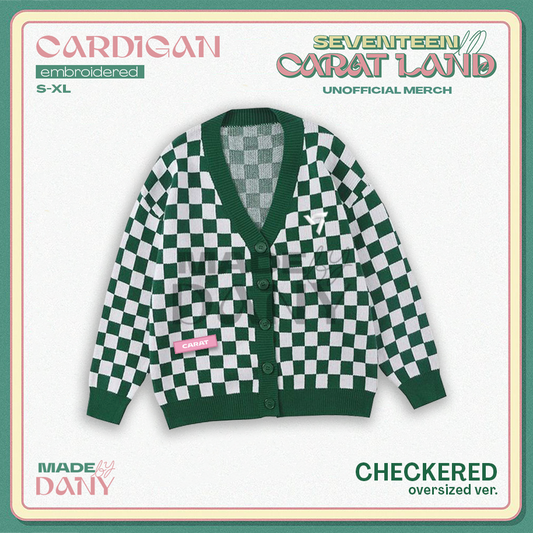 Checkered Cardigan | Carat Land 2022
